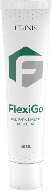 Tubo de FlexiGo, gel para masaje corporal de 50 ml de la marca Ltanis