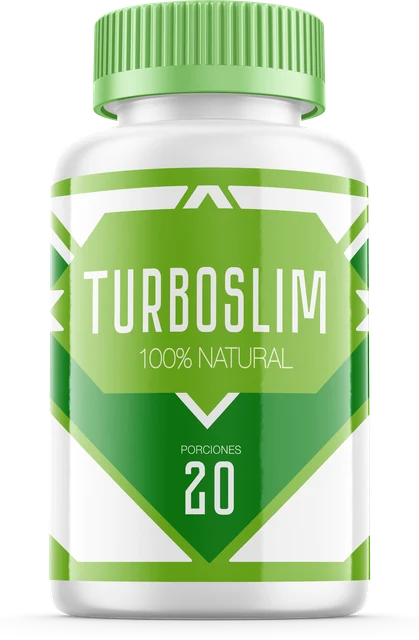 Frasco de Turboslim, cápsulas con té verde para acompañar el déficit calórico